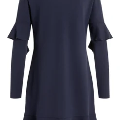 Ana Alcazar Volant Jurk Waisy Blauw 10 Ana Alcazar Volant Jurk Waisy Blauw -Goedkope Mooie Kled Winkel ana alcazar 047500 2828 300 6