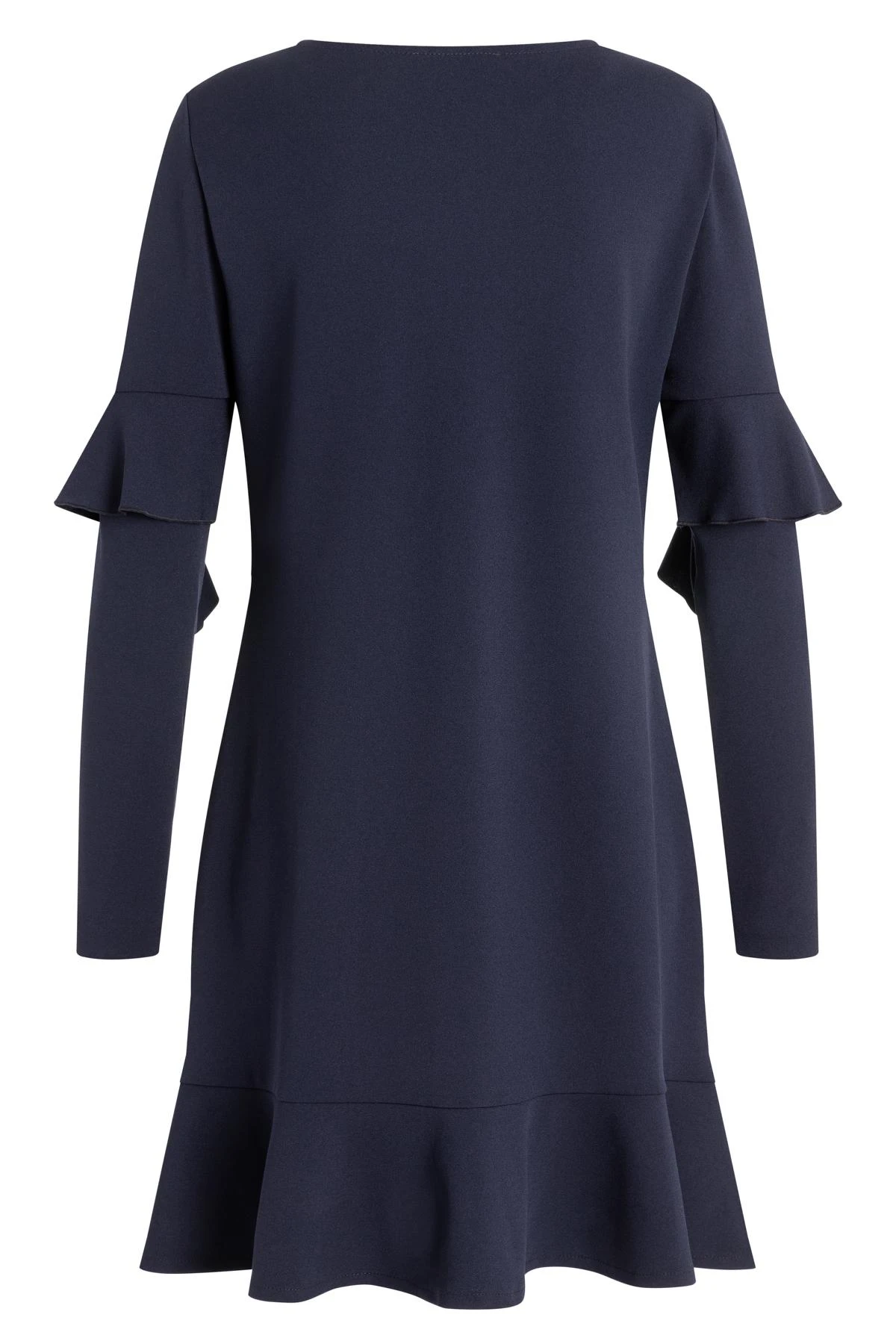 Ana Alcazar Volant Jurk Waisy Blauw 5 Ana Alcazar Volant Jurk Waisy Blauw - Afbeelding 5