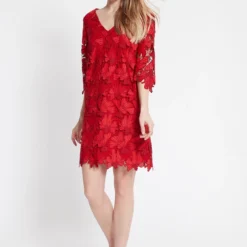 Ana Alcazar Kant Tuniek Jurk Wapas