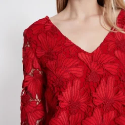 Ana Alcazar Kant Tuniek Jurk Wapas -Goedkope Mooie Kled Winkel ana alcazar 047522 2835 5