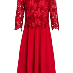 Ana Alcazar Kant-Mix Jurk Wapura -Goedkope Mooie Kled Winkel ana alcazar 047523 2835 1