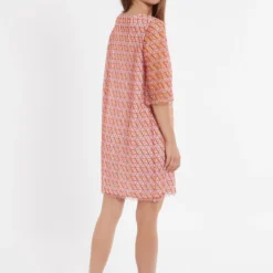 Ana Alcazar Korte Mouwen Jurk Zaso -Goedkope Mooie Kled Winkel ana alcazar 047573 2853 9104