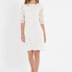 Ana Alcazar Korte Mouwen Jurk Zawea