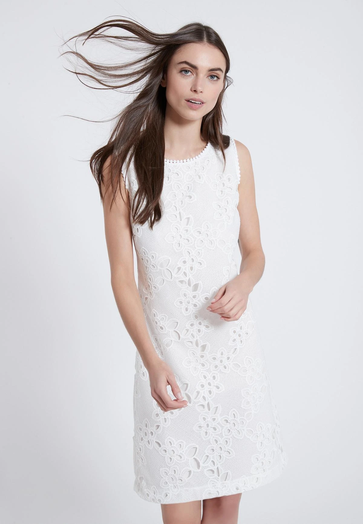 Ana Alcazar Halslijn Jurk Zedyl 2 Ana Alcazar Halslijn Jurk Zedyl - Afbeelding 2