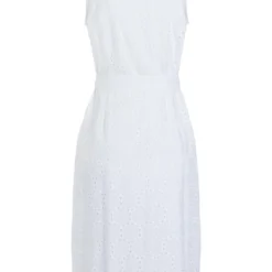Ana Alcazar Mouwloos Jurk Zekyl Wit -Goedkope Mooie Kled Winkel ana alcazar 047612 2863 7006