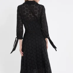 Ana Alcazar Blouse Jurk Zekos Zwart -Goedkope Mooie Kled Winkel ana alcazar 047613 2863 1004