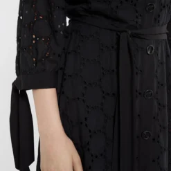 Ana Alcazar Blouse Jurk Zekos Zwart -Goedkope Mooie Kled Winkel ana alcazar 047613 2863 1005