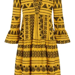 Ana Alcazar Boho Jurk Zelma -Goedkope Mooie Kled Winkel ana alcazar 047614 2864 9101