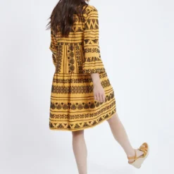 Ana Alcazar Boho Jurk Zelma -Goedkope Mooie Kled Winkel ana alcazar 047614 2864 9104