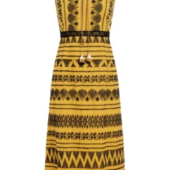 Ana Alcazar Midi Jurk Zelmy -Goedkope Mooie Kled Winkel ana alcazar 047615 2864 9101