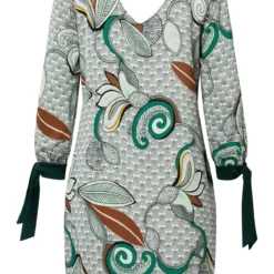 Ana Alcazar Halslijn Jurk Zesmy -Goedkope Mooie Kled Winkel ana alcazar 047644 2873 9107