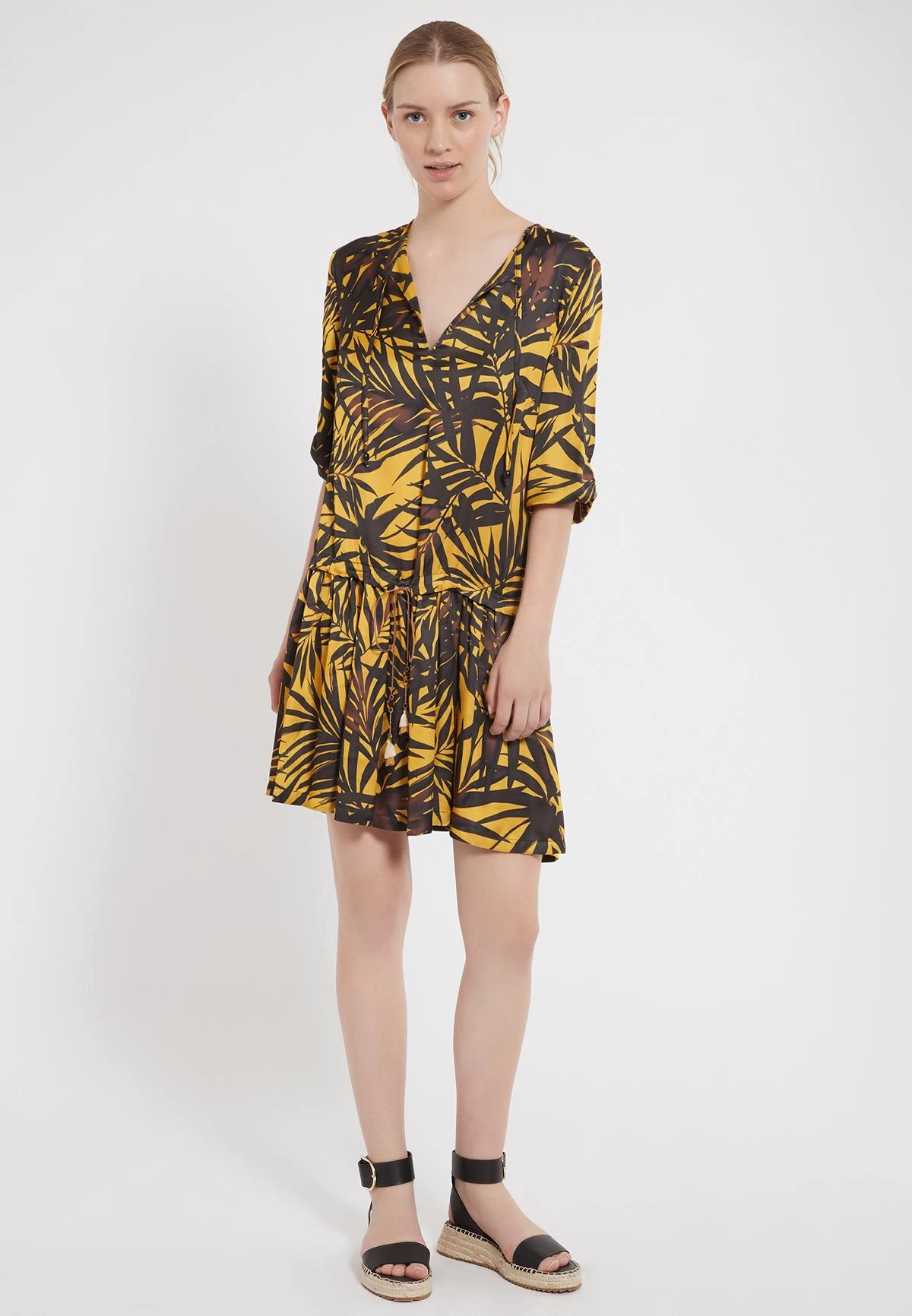 Ana Alcazar Volant Jurk Zabur 1 Ana Alcazar Volant Jurk Zabur