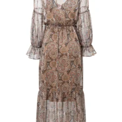 Ana Alcazar Maxi Jurk Zevy 10 Ana Alcazar Maxi Jurk Zevy -Goedkope Mooie Kled Winkel ana alcazar 047669 2878 9106