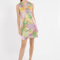 Ana Alcazar Sixties Cottonmix Jurk Ziba