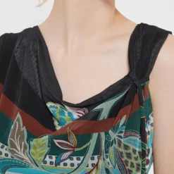 Ana Alcazar Waterval Jurk Zifol -Goedkope Mooie Kled Winkel ana alcazar 047711 2889 9105