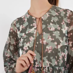 Ana Alcazar Maxi Jurk Zigol -Goedkope Mooie Kled Winkel ana alcazar 047716 2890 9105