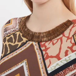 Ana Alcazar Deco Jurk Zinai -Goedkope Mooie Kled Winkel ana alcazar 047733 2894 9105