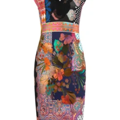 Ana Alcazar Deco Jurk Ziome -Goedkope Mooie Kled Winkel ana alcazar 047745 2897 9101