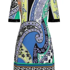 Ana Alcazar Korte Mouwen Jurk Zinis -Goedkope Mooie Kled Winkel ana alcazar 047751 2898 9106