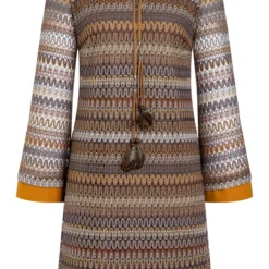 Ana Alcazar Lange Mouwen Jurk Zirea -Goedkope Mooie Kled Winkel ana alcazar 047770 2904 9101