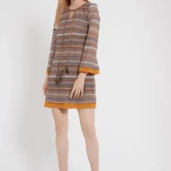 Ana Alcazar Lange Mouwen Jurk Zirea