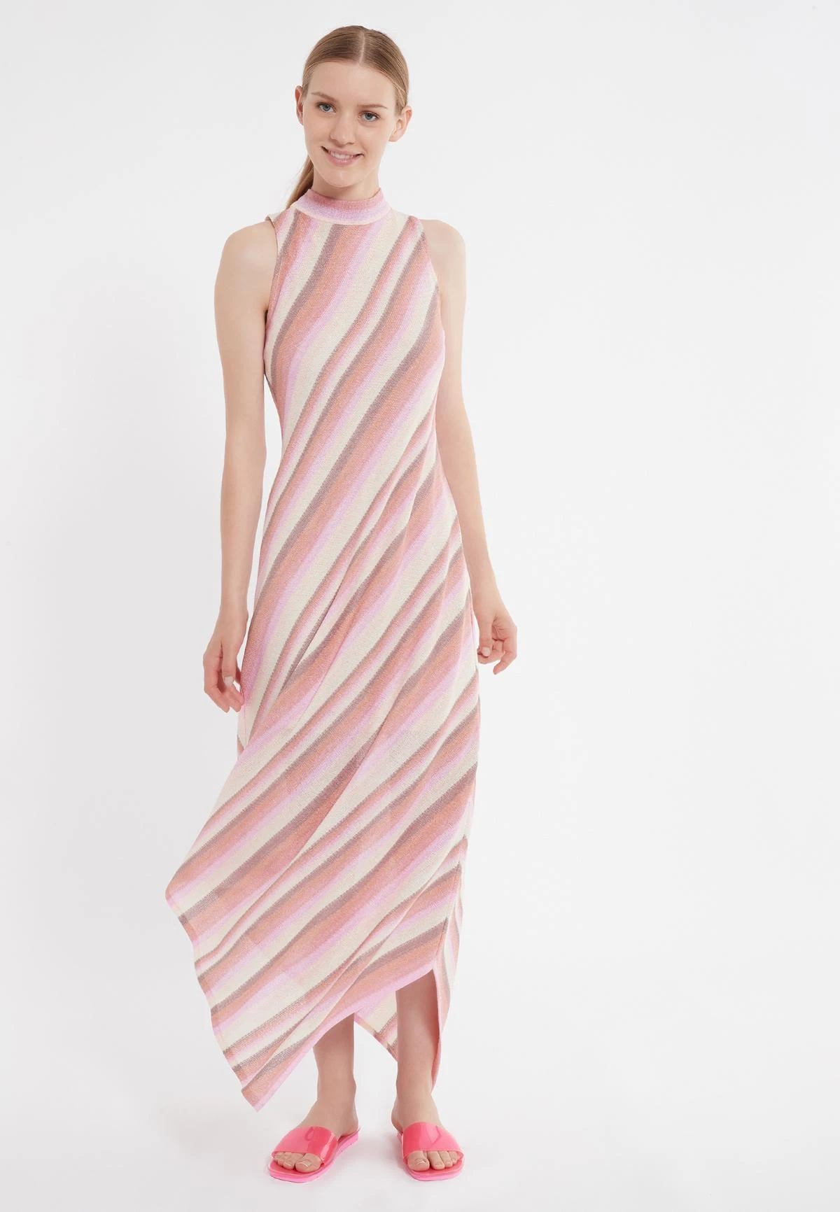 Ana Alcazar Asymmetrishe Jurk Zitma 2 Ana Alcazar Asymmetrishe Jurk Zitma - Afbeelding 2