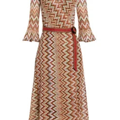 Ana Alcazar Midi Jurk Zalo -Goedkope Mooie Kled Winkel ana alcazar 047798 2911 9101