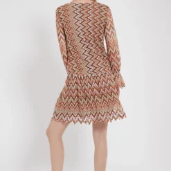 Ana Alcazar Lange Mouwen Jurk Zalta -Goedkope Mooie Kled Winkel ana alcazar 047800 2911 9104