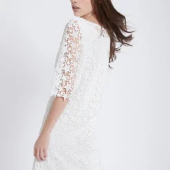 Ana Alcazar Kant Jurk Adna -Goedkope Mooie Kled Winkel ana alcazar 047822 29225