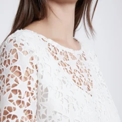 Ana Alcazar Kant Jurk Adna -Goedkope Mooie Kled Winkel ana alcazar 047822 29226