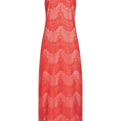 Ana Alcazar Ana Alazar Maxi Jurk Afrea Rood-Wit 11 Ana Alcazar Ana Alazar Maxi Jurk Afrea Rood-Wit -Goedkope Mooie Kled Winkel ana alcazar 047830 2923 5071