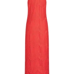 Ana Alcazar Maxi Jurk Afris Rood -Goedkope Mooie Kled Winkel ana alcazar 047830 29231