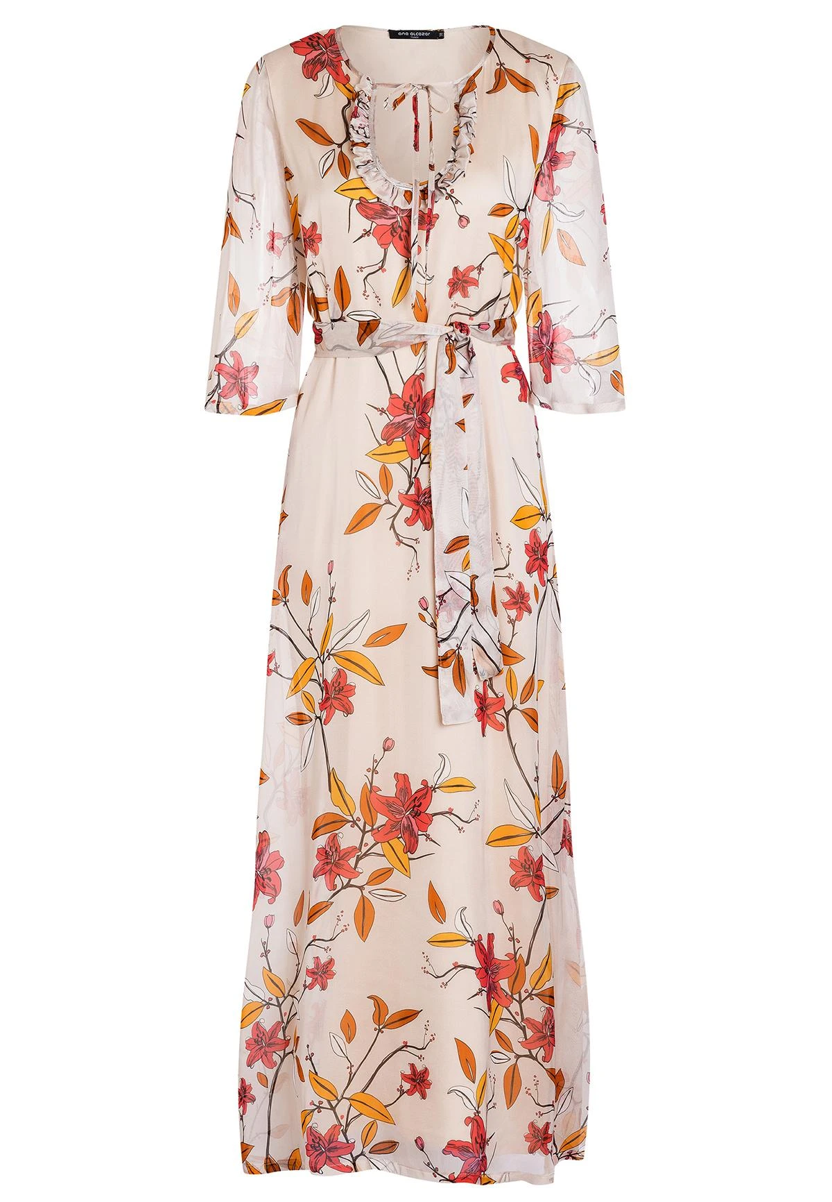 Ana Alcazar Zijden Maxi Jurk Alby 6 Ana Alcazar Zijden Maxi Jurk Alby - Afbeelding 6