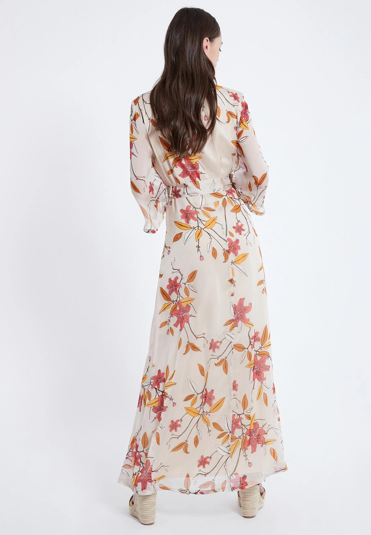 Ana Alcazar Zijden Maxi Jurk Alby 3 Ana Alcazar Zijden Maxi Jurk Alby - Afbeelding 3