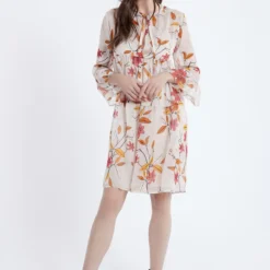 Ana Alcazar Zijden Boho Jurk Almsi