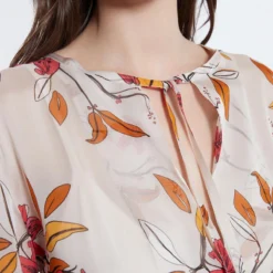 Ana Alcazar Zijden Boho Jurk Almsi -Goedkope Mooie Kled Winkel ana alcazar 047847 29285