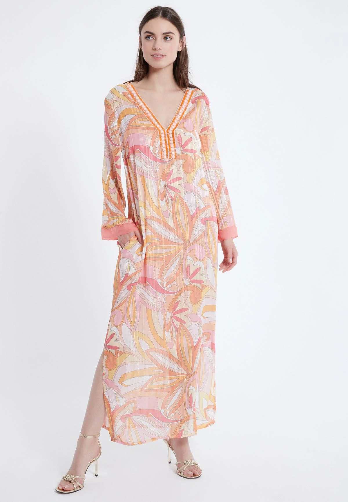 Ana Alcazar Kaftan Jurk Aruna 2 Ana Alcazar Kaftan Jurk Aruna - Afbeelding 2