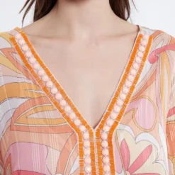 Ana Alcazar Kaftan Jurk Aruna 9 Ana Alcazar Kaftan Jurk Aruna -Goedkope Mooie Kled Winkel ana alcazar 047868 29345