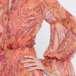 Ana Alcazar Maxi Boho Jurk Asyme -Goedkope Mooie Kled Winkel ana alcazar 047871 29356