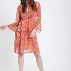 Ana Alcazar Korte Boho Jurk Asaly