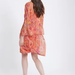 Ana Alcazar Korte Boho Jurk Asaly -Goedkope Mooie Kled Winkel ana alcazar 047872 29354