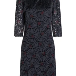 Ana Alcazar Kant Jurk Bafli -Goedkope Mooie Kled Winkel ana alcazar 048020 29571