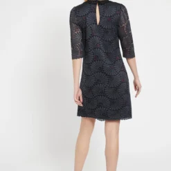 Ana Alcazar Kant Jurk Bafli -Goedkope Mooie Kled Winkel ana alcazar 048020 29574