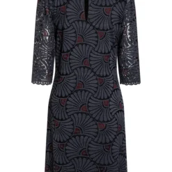 Ana Alcazar Kant Jurk Bafli -Goedkope Mooie Kled Winkel ana alcazar 048020 29576