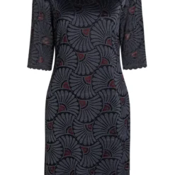 Ana Alcazar Korte Mouwen Jurk Baflea -Goedkope Mooie Kled Winkel ana alcazar 048022 2957c1