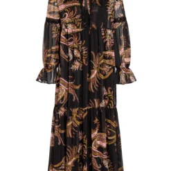 Ana Alcazar Maxi Jurk Baiky -Goedkope Mooie Kled Winkel ana alcazar 048042 29631