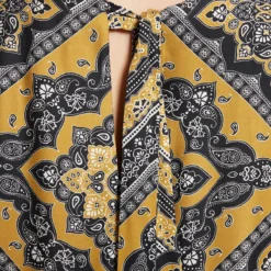 Ana Alcazar Print Jurk Bakka -Goedkope Mooie Kled Winkel ana alcazar 048050 29655