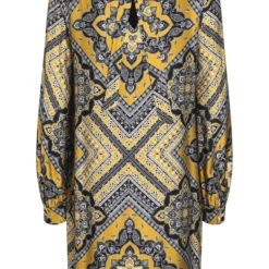 Ana Alcazar Print Jurk Bakka -Goedkope Mooie Kled Winkel ana alcazar 048050 29656