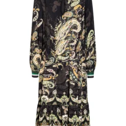 Ana Alcazar Midi Jurk Balmy -Goedkope Mooie Kled Winkel ana alcazar 048053 29661