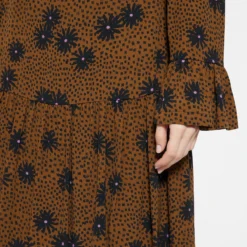 Ana Alcazar Volant Jurk Bamma -Goedkope Mooie Kled Winkel ana alcazar 048056 29675